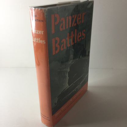 Panzer Battles - F. W. von Mellenthin - 5th Printing - 1968