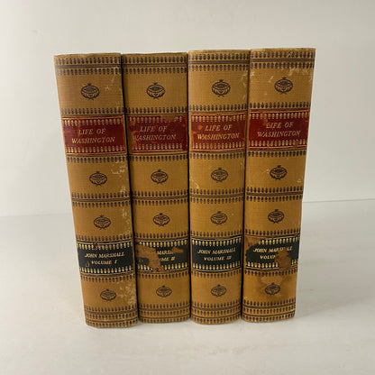 Life of Washington - John Marshall - 4 Volume Set - 1925