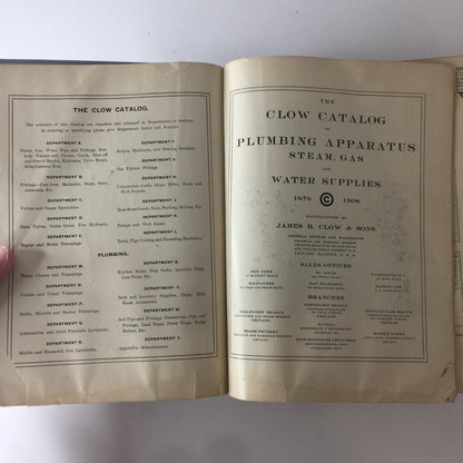 The Clow Catalog - James B. Clow and Sons - 1908