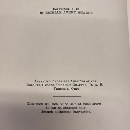 Foundation Stones of Success - Estelle Avery Sharpe  - Volume 1 - 1910