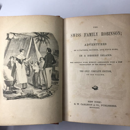 Swiss Family Robinson - Johann Wyss - 1872