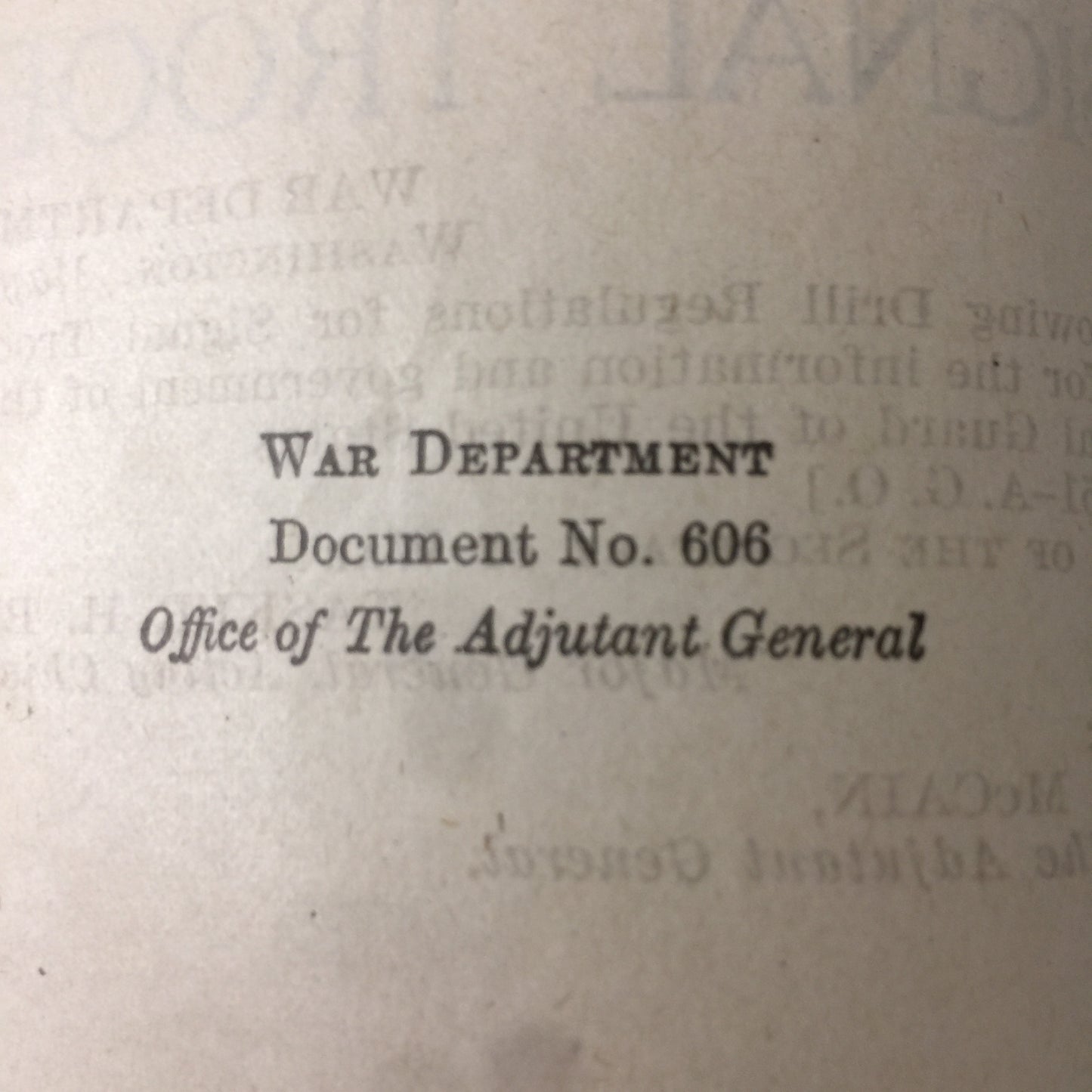 Drill Regulations for Signal Troops - War Department - 1917