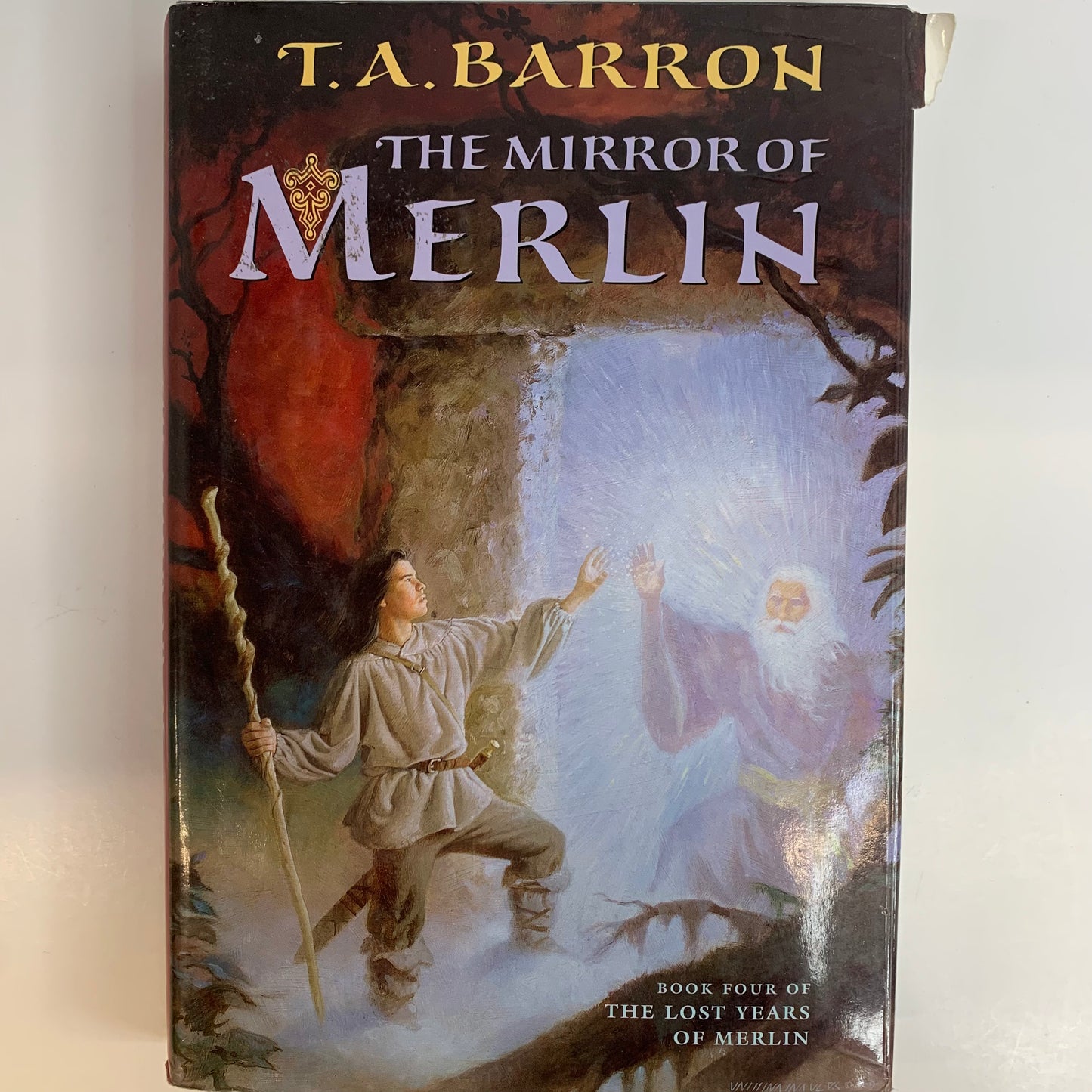 The Mirror of Merlin - T. A. Barron - Signed - 1999