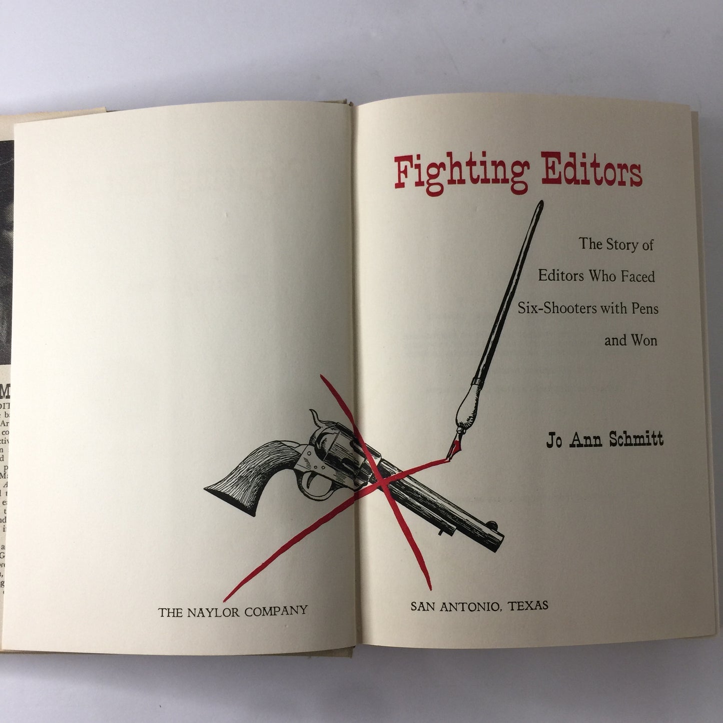 Fighting Editors - Jo Ann Schmitt - 1st Edition - 1958