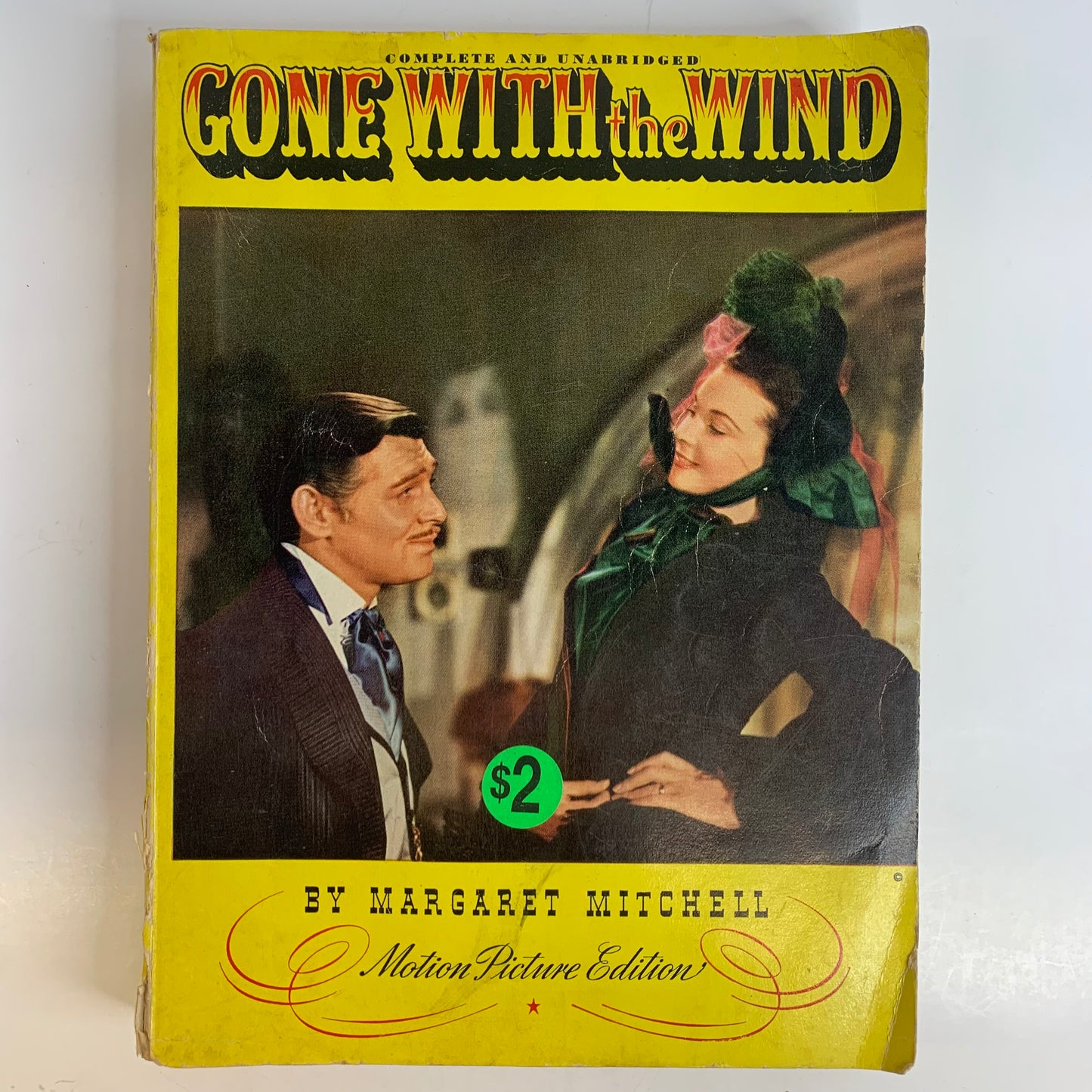 Gone With The Wind - Margaret Mitchell - 2nd Print - Motion Picture Edition - 1940