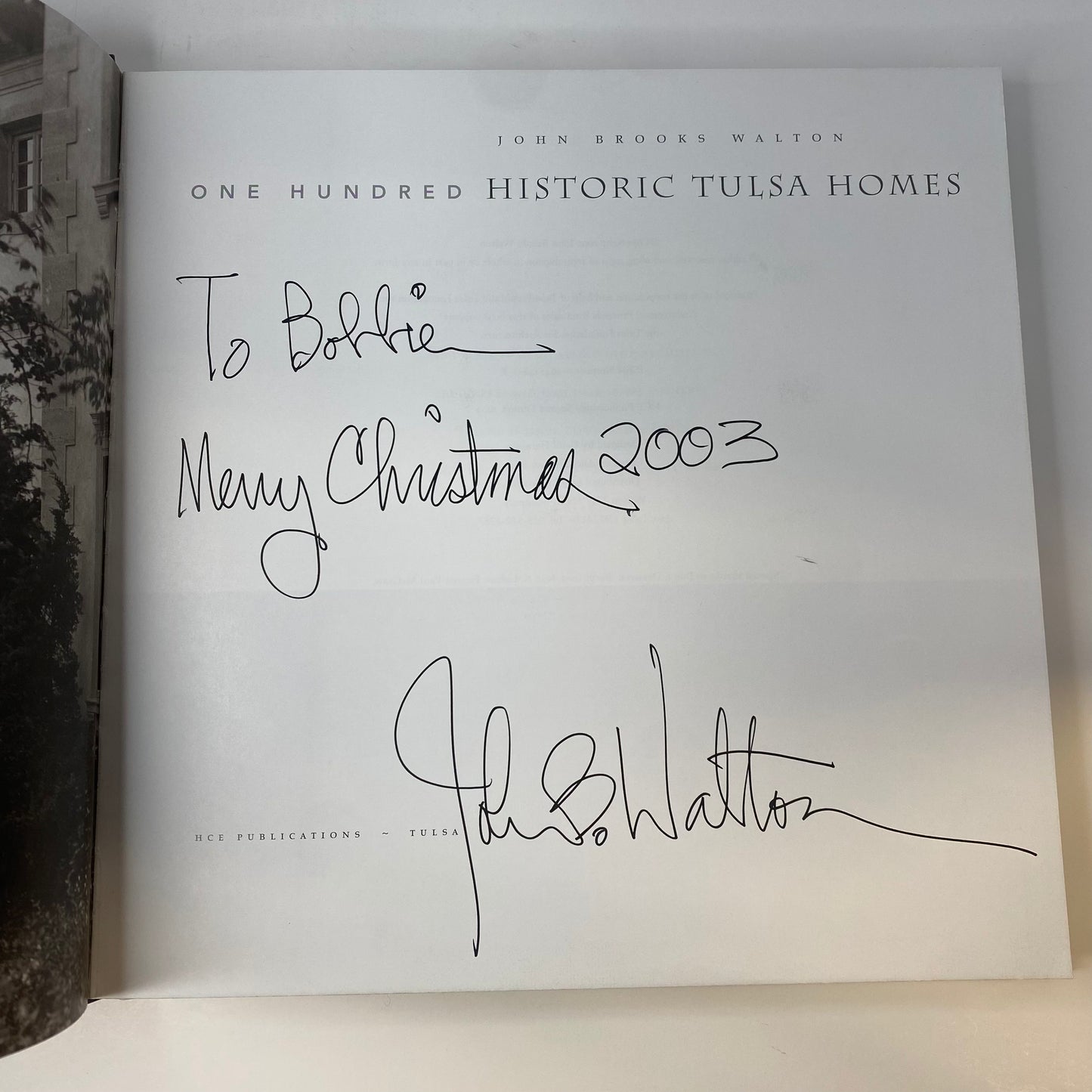 Tulsa Historic Homes - John Brookes Walton - Signed - 2003