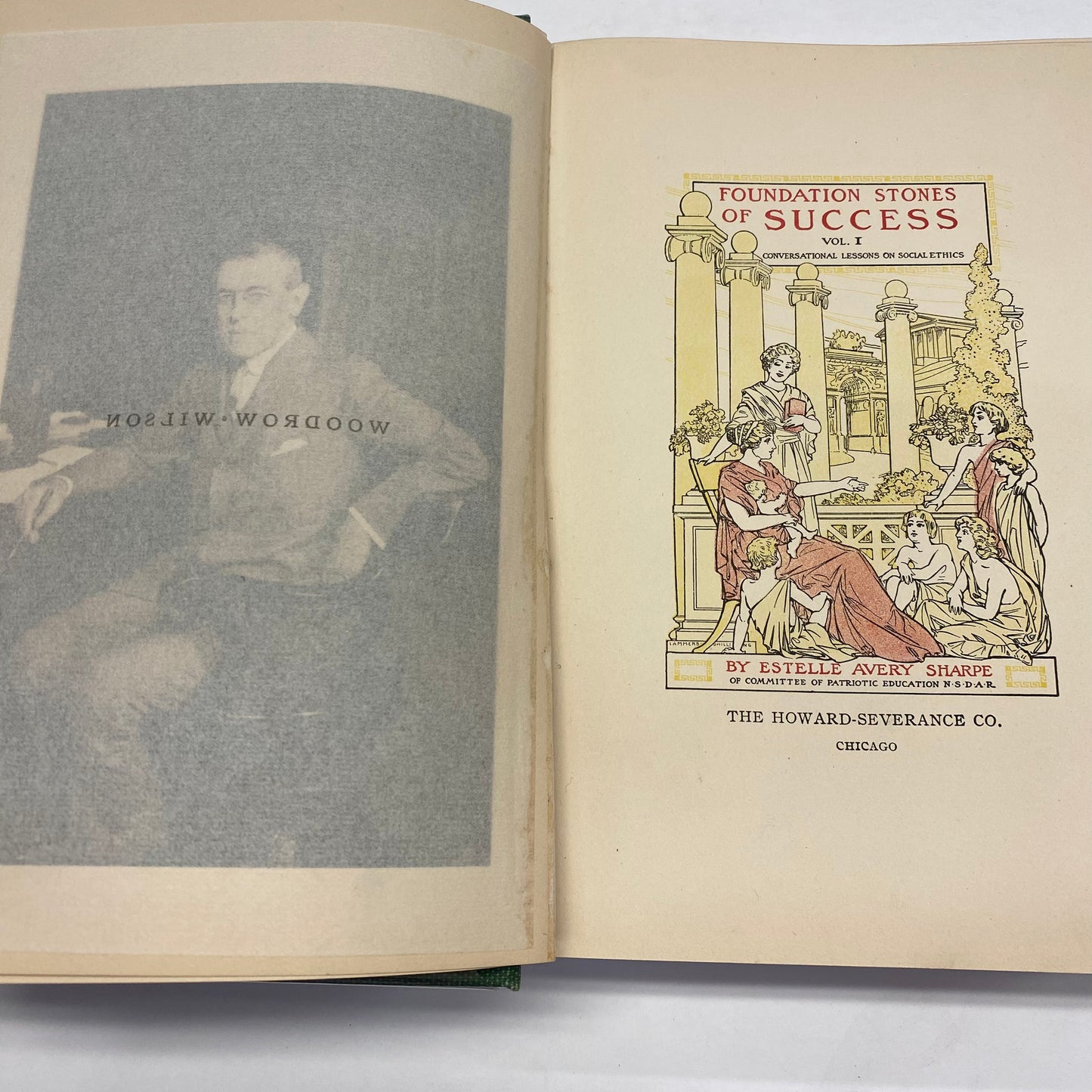 Foundation Stones of Success - Estelle Avery Sharpe  - Volume 1 - 1910