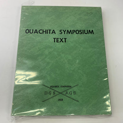 Ouachita Symposium Text - Lewis Cline - 1959