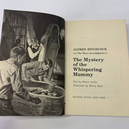 The Mystery of the Whispering Mummy - Robert Arthur - Later Print - 1965