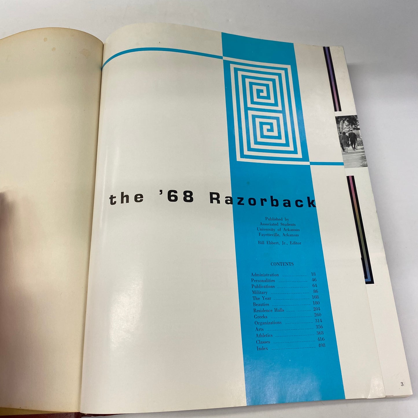 Razorback Yearbook ‘68 - University of Arkansas - 1968