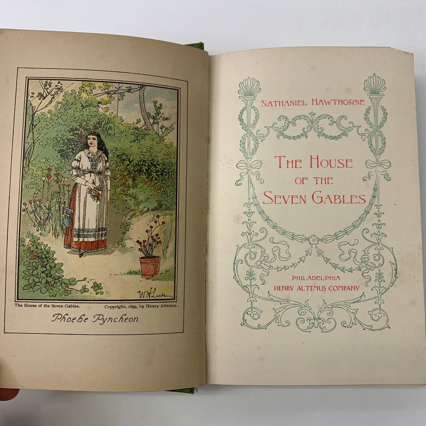 The House of the Seven Gables - Nathaniel Hawthorne - 1899