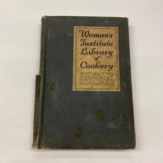 Woman’s Institute Library of Cookery - 1924