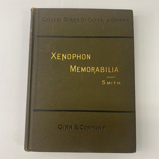 Xenophon Memorabilia - Socrates - 1903
