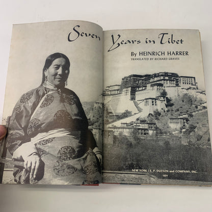 Seven Years in Tibet - Heinrich Harrer - 1st Edition - 1953