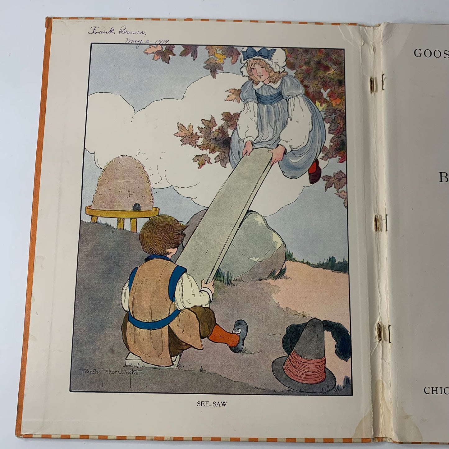 Polly Flinders - Illustrated by Blanche Fisher Wright - 1919