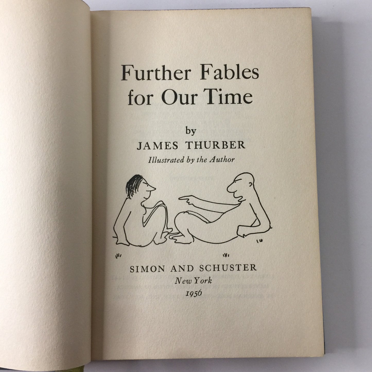 Further Fables For Our Time - James Thurber - 1st Edition - 1956