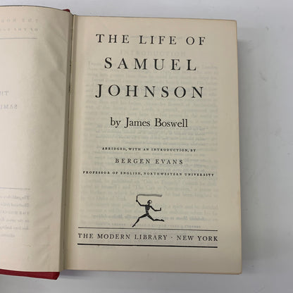 The Life of Samuel Johnson - James Boswell - 1952