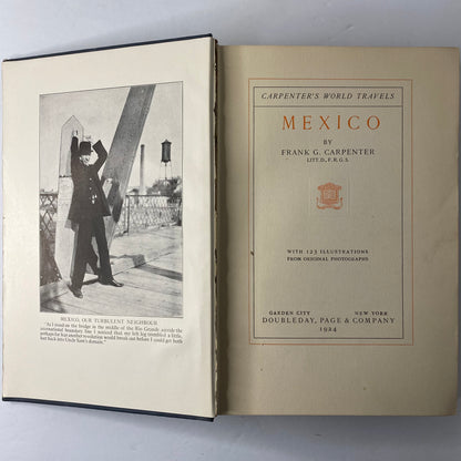 Mexico - Frank G. Carpenter - 1st Edition - 1924