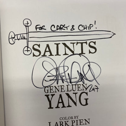 Boxers and Saints - Gene Luen Yang - Signed and Inscribed - 2013