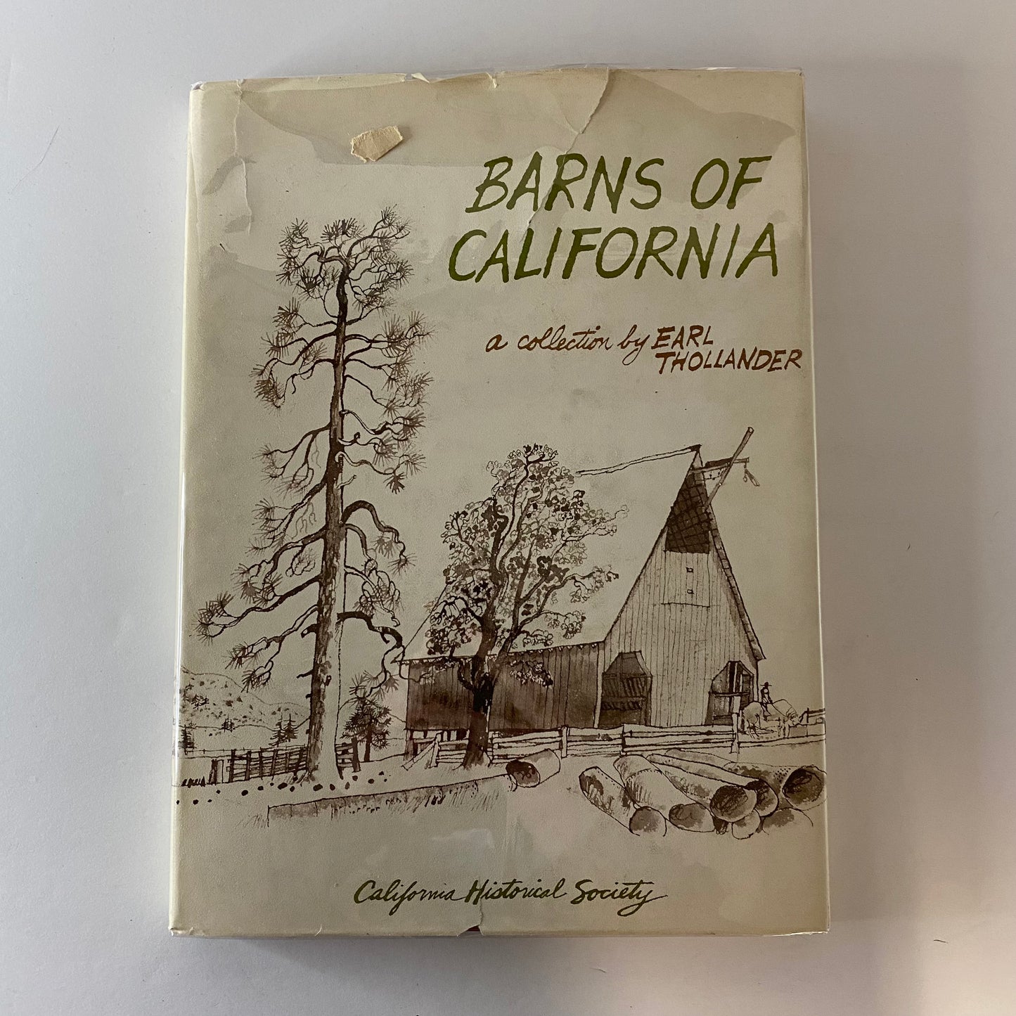 Barns of California - Earl Thollander - Inscribed - 1974