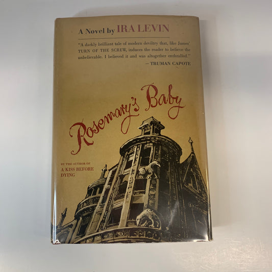 Rosemary’s Baby - Ira Levin - Book Club Edition - 1967