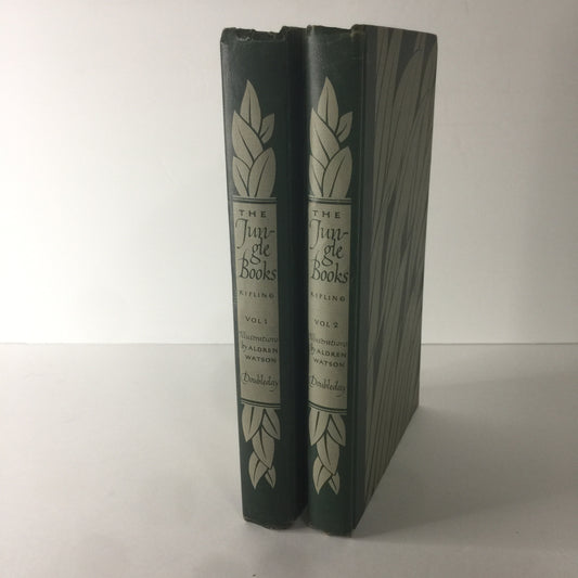 The Jungle Books - Rudyard Kipling - 2 Vol. - 1948