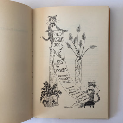 Old Possum’s Book of Practical Cats - T. S. Elliot - Illustrations by Edward Gorey