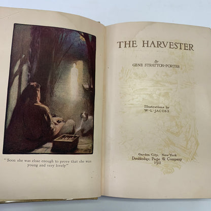 The Harvester - Gene Stratton-Porter - 1st Edition - 1911